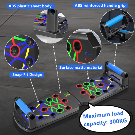 Multi-Functional Push-Up Training Board for Men Home Fitness Stand for Chest Abs Muscle Training Sports Entertainment Product