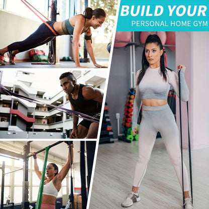 Unlock Your Fitness Potential with Resistance Bands: Strength Training, Body Building, Working Out, Stretching, Home Gym & More!