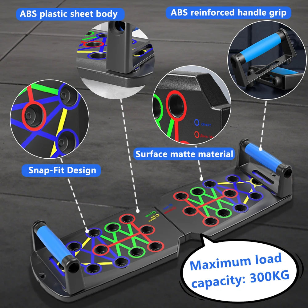 Multi-Functional  Push-Up Training Board for Men Home Fitness Stand for Chest Abs Muscle Training Sports Entertainment Product
