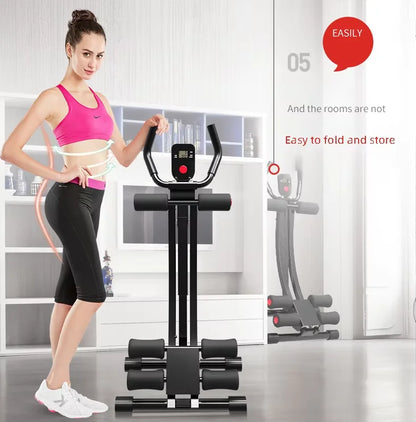 Home Beauty Waist Machine Abdominal Strengthening Device Lazy Person Abdominal Rolling Exercise  Fitness Training Equipment
