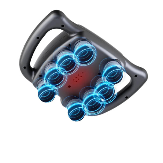 Top Selling 8-Head Deep Tissue Electric Handheld Massager 10-Mode Body Fascia Gun for Relaxation and Recovery