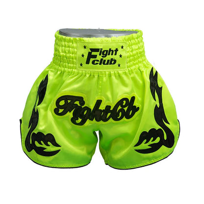 Muay Thai Shorts Men Embroidery Sports Fitness Fighting Kickboxing Short Pants Women Kids Custom Sanda MMA Boxeo Trunks Black
