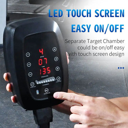 Air Compression Circulation Boots Pressure Therapy System Recovery 8 Chamber Cooling Compression Massage Boots Adjustable Size