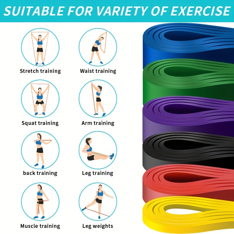 Unlock Your Fitness Potential with Resistance Bands: Strength Training, Body Building, Working Out, Stretching, Home Gym & More!